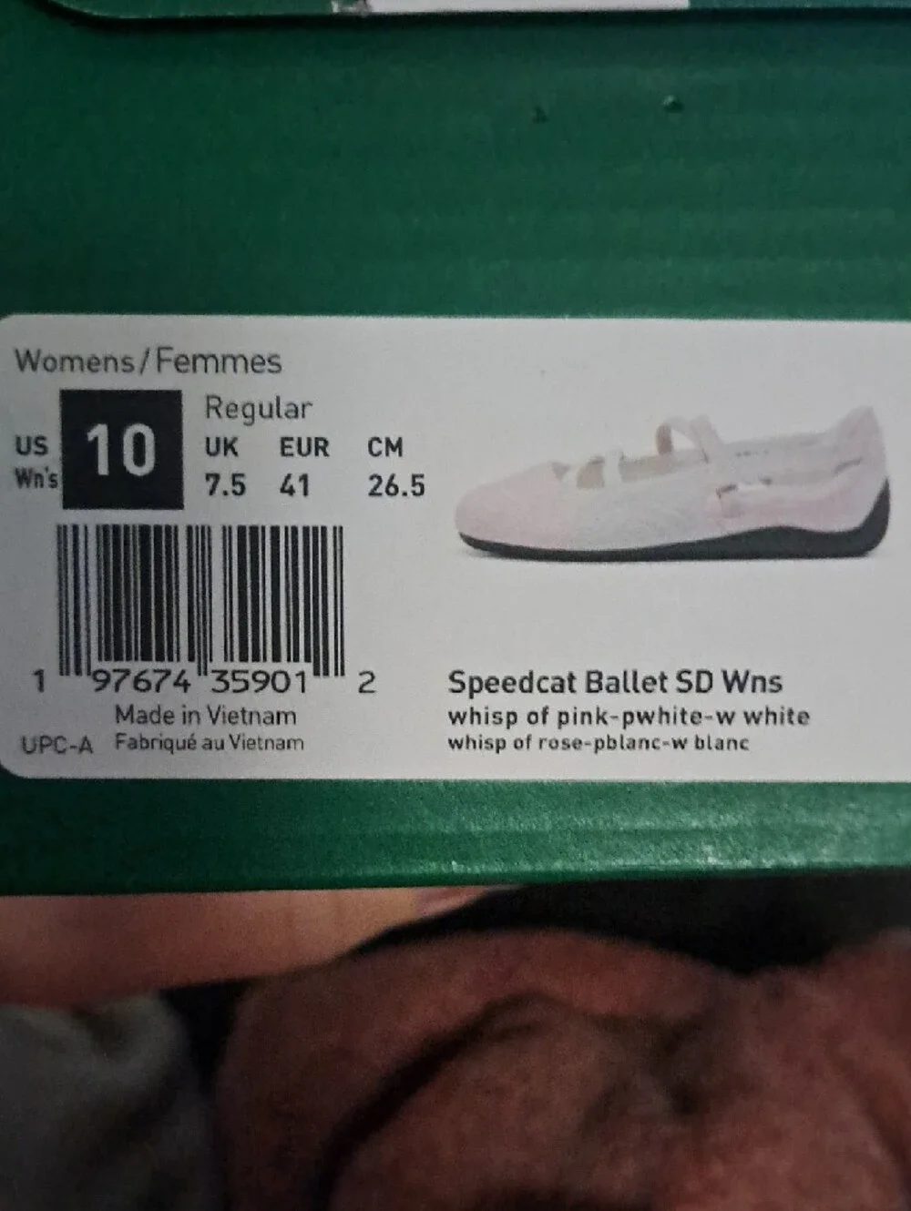 Puma Speedcat SD Womans Pink Mary Jane Ballet Shoes - Picture 7 of 7